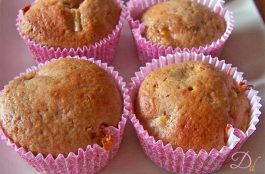 Muffin integrali alla pesca