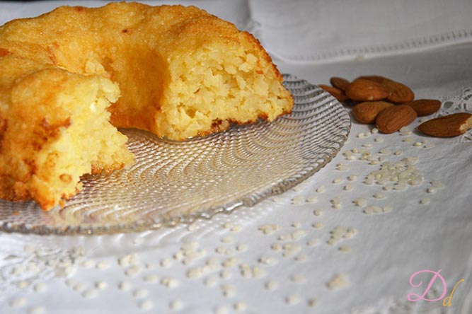 Ciambella Di Riso Miele E Mandorle Dolci Dessert